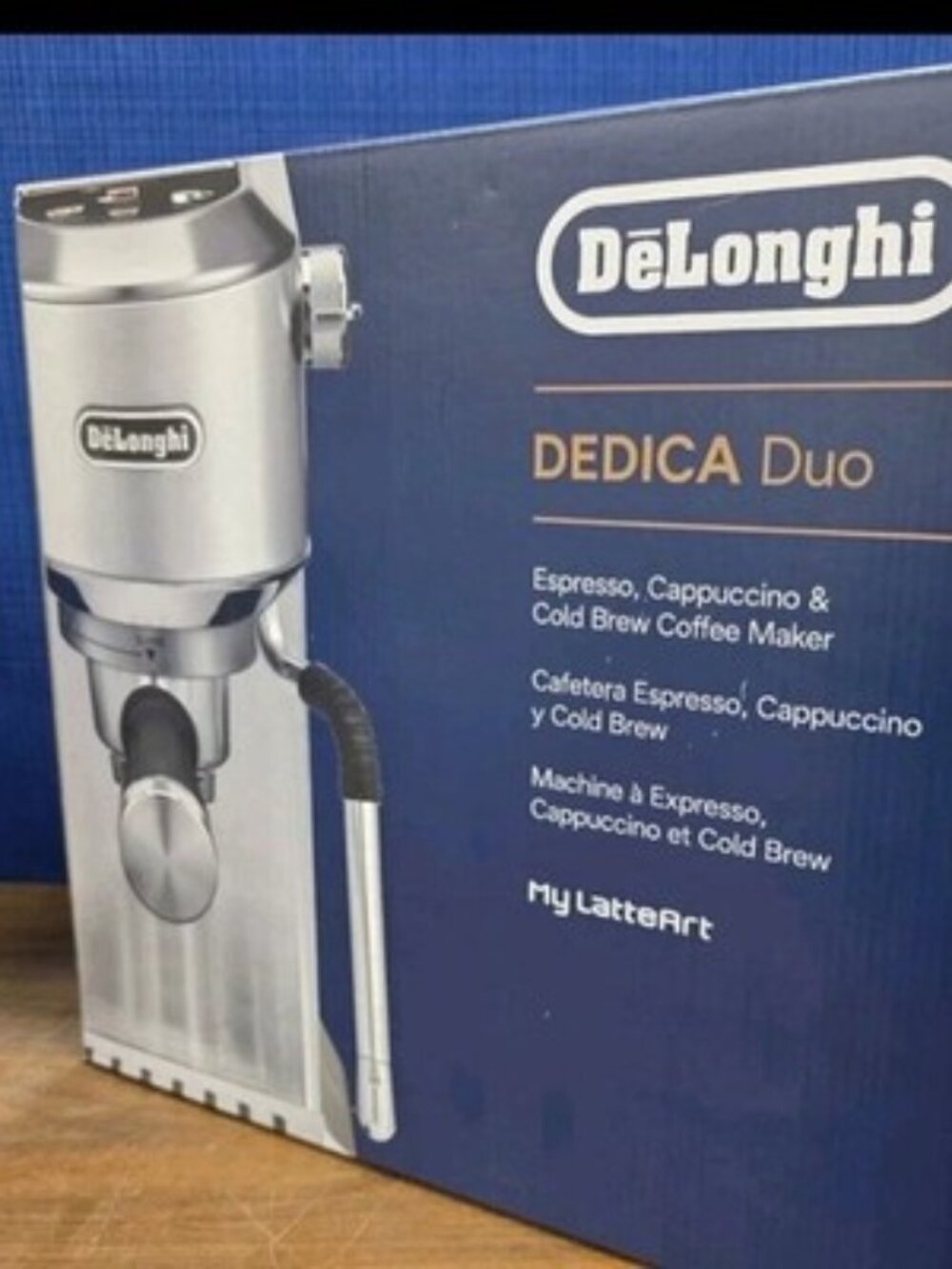 delonghi De'Longhi Dedica Duo Espresso Machine brand new sealed